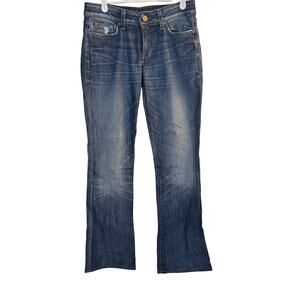 Joe's Jeans Women's 26 Blue Bootcut Distressed Honey‎ Stacie Wash Denim